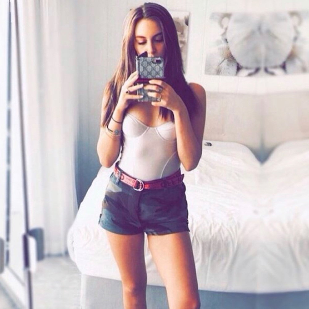 UO Lilac Corset Bodysuit